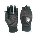 Durham Cricket Logo Gloves (Black/Grey)
