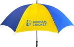 Durham Cricket Yellow and Blue Panelled Umbrella