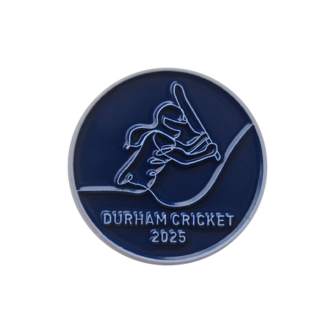 Durham Cricket 2025 Seaason Commemorative Pin Badge durham-cricket-2025-seaason-commemorative-pin-badge