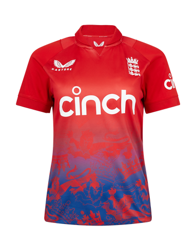 Junior England T20 Castore Playing Shirt