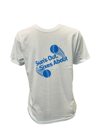 Suns Out, Sixes Out - White T-Shirt (Kids)