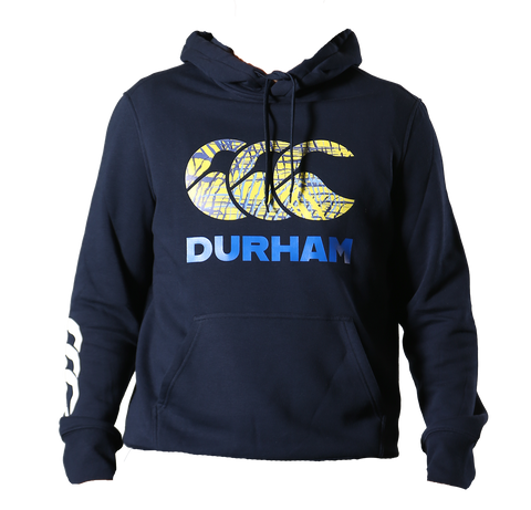 Junior Durham Cricket 3Cs Navy Canterbury Hoodie