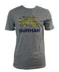 Junior Grey Durham Cricket 3Cs Canterbury T-Shirt
