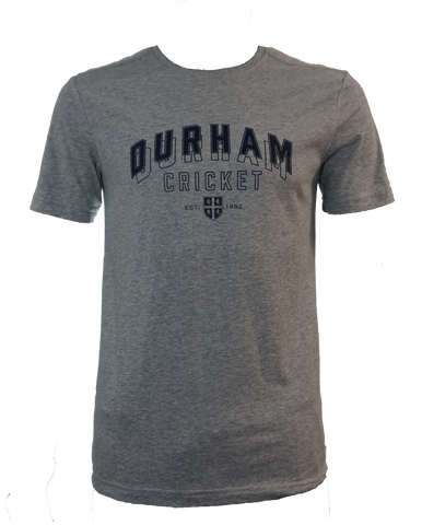 Durham Cricket Grey College Style Canterbury T-shirt