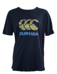 Durham Cricket 3Cs Navy Canterbury T-Shirt