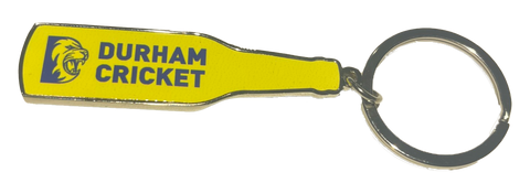 Durham Cricket Bottle Shape Bottle Opener (Yellow)