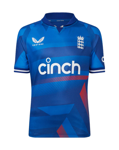 Junior England ODI Castore Playing Shirt