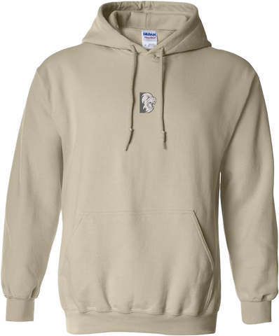 Embroidered Hoodie - Sand